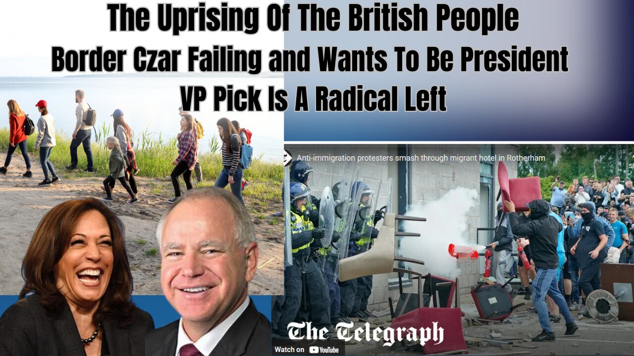 The Uprising Of the British People | The Failing Border Czar Wants To Be President