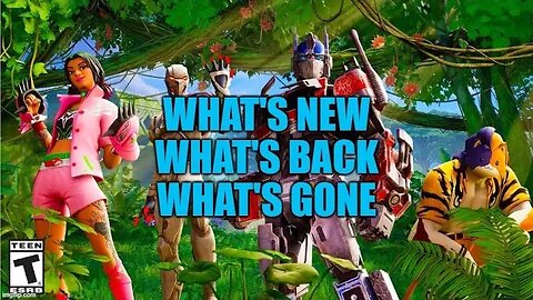 Fortnite WILDS - What Weapons Are New, Back, & Vaulted