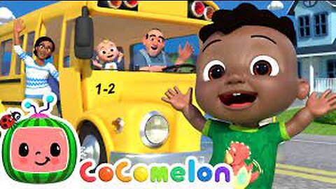 Wheels On The Bus Go Round and Round | School Bus Song | Nursery Rhymes and Kids Songs with Zoobees