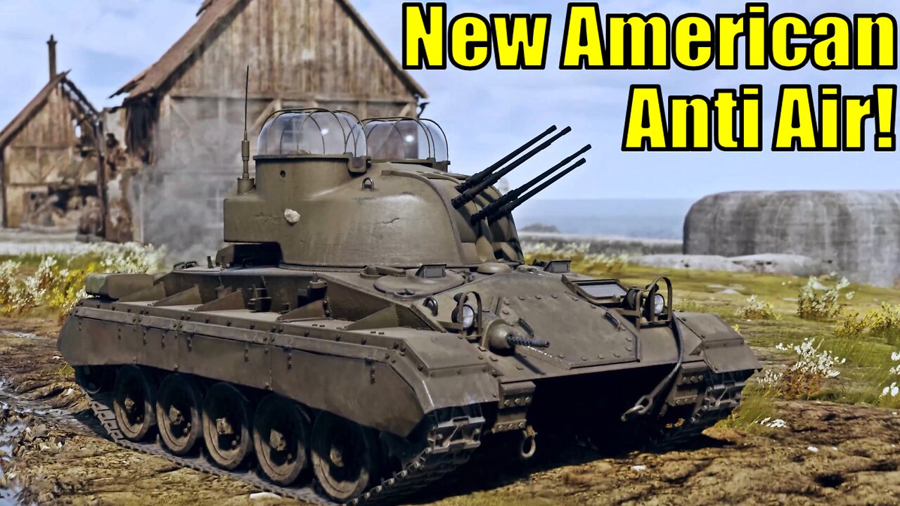 T77E1 Devblog - New American SPAA coming to War Thunder!