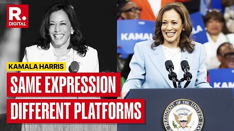 Kamala harris appears clueless as she repeates heself.