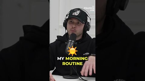 Figure out what routine works for you! #frankieleepodcast #joelconder #familyvlogger