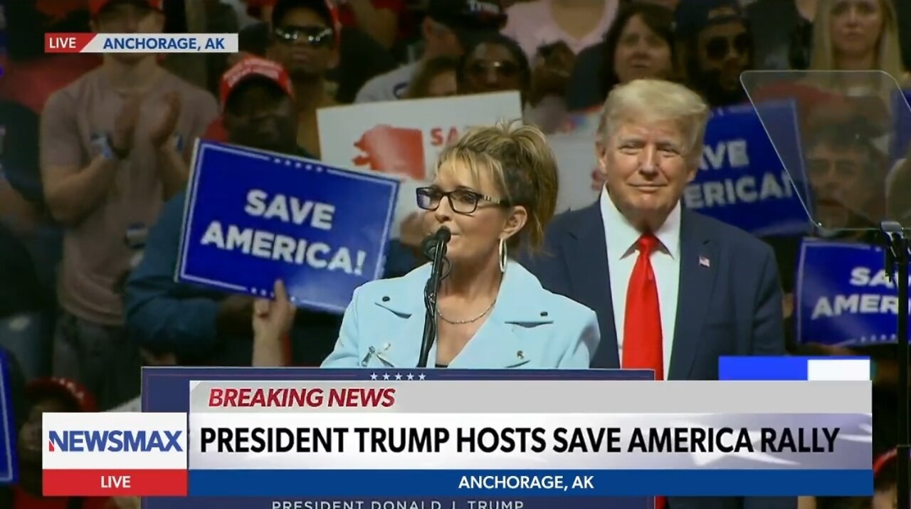 Sarah Palin: Trump Took On Fake News & Hillary!