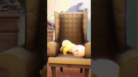 Nice Pose! The Baby in Yellow Black Cat Update!
