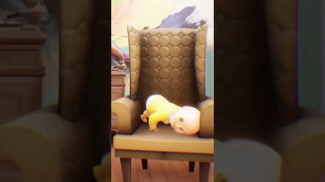 Nice Pose! The Baby in Yellow Black Cat Update!