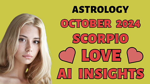 AI Reveals Scorpio's Love Connections: October 2024 Zodiac Forecast