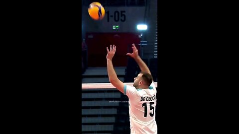 Luciano De Cecco with a Brilliant Volleyball Set