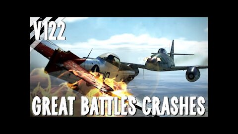 Realistic Airplane Crashes & Shootdowns! V122 | IL-2 Sturmovik Flight Sim Crashes