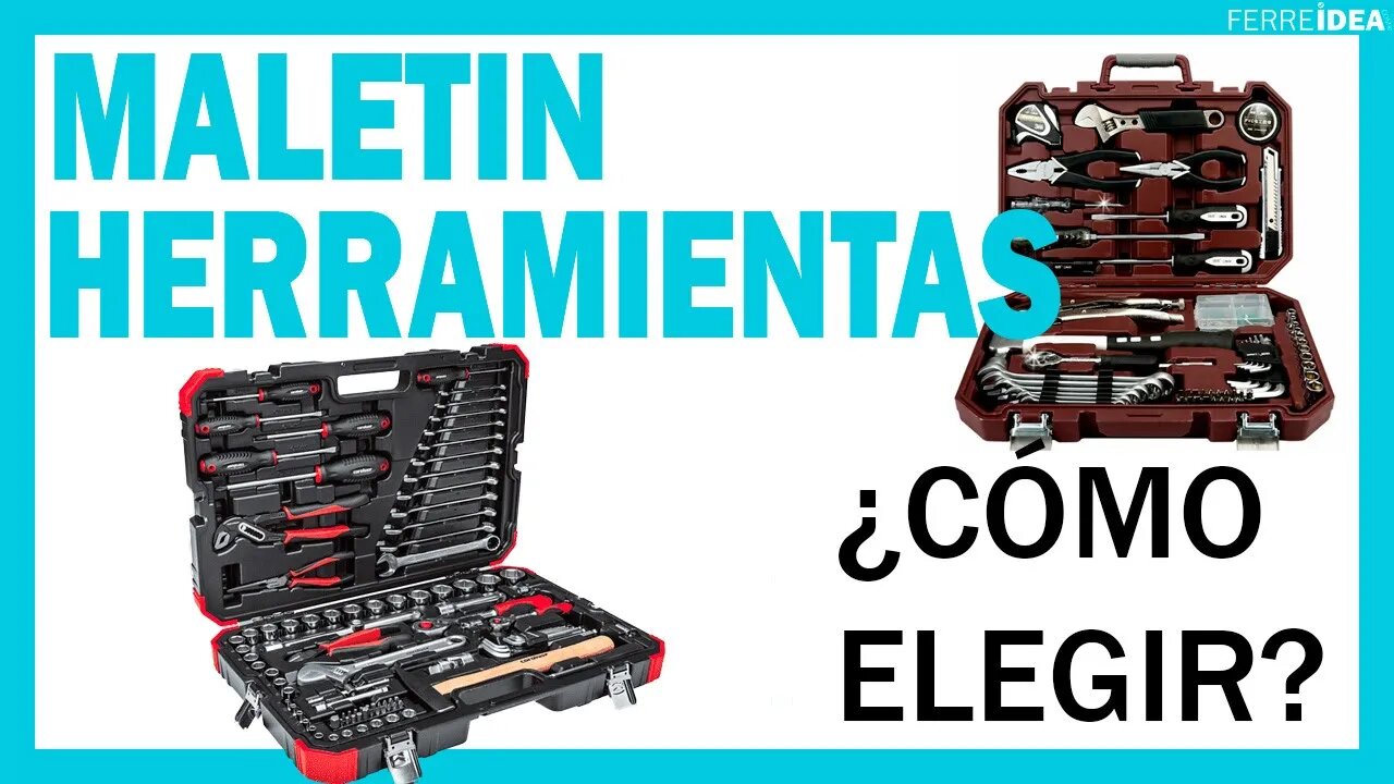 MALETÍN de HERRAMIENTAS 👉 ¿Cómo Elegir un MALETÍN de HERRAMIENTAS Profesional? 🛠