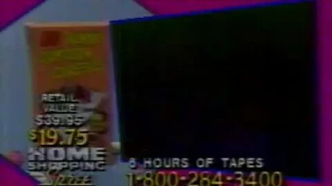 Home Shopping Spree-Cartoon Classics VHS,1989 (Thanksgiving Special)