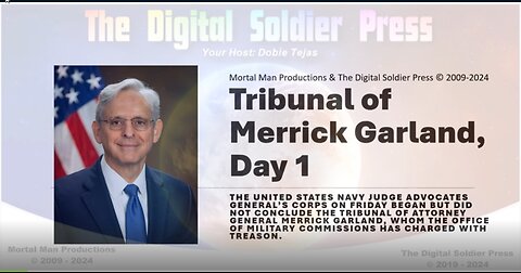 Merricak Garland Tribunal Day 1