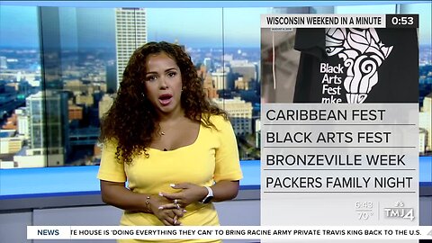 Wisconsin Weekend in a Minute: State Fair, Caribbean Festival, Bronzeville Week, Black Arts Fest MKE