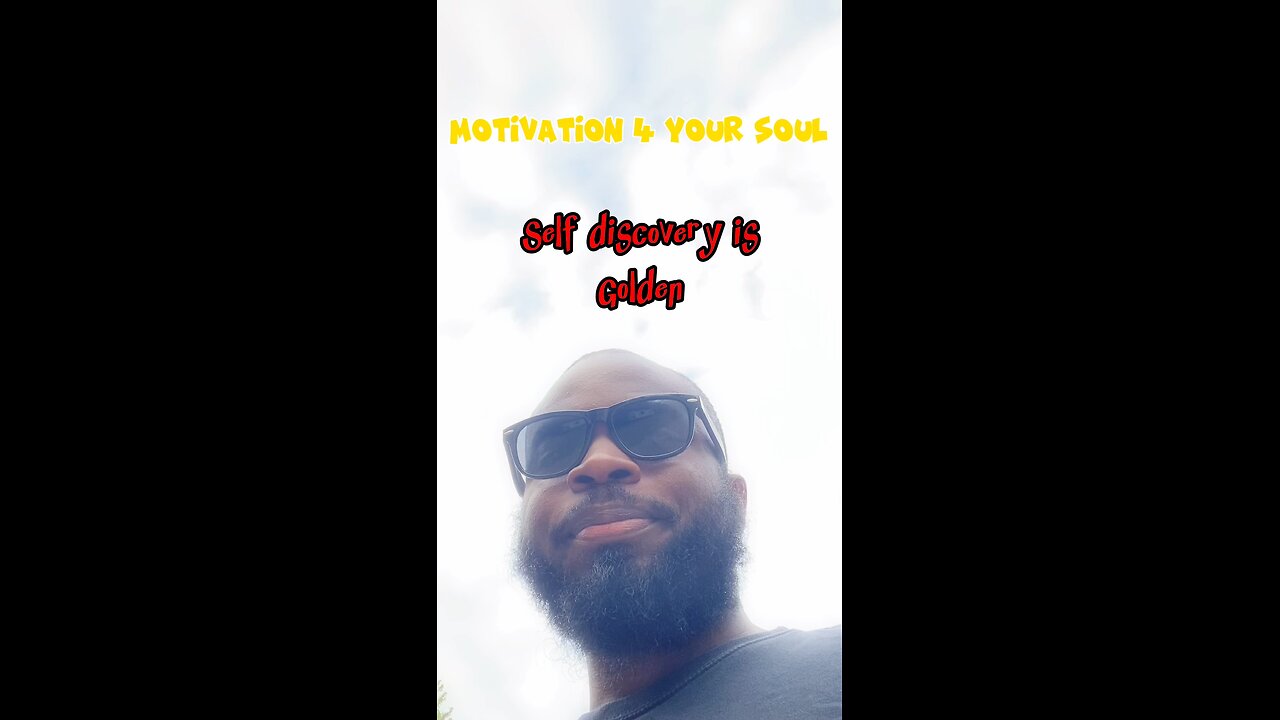 Self Discovery Is Golden #dayodman #motivation #eeyayyahh #motivationalspeaker #gold