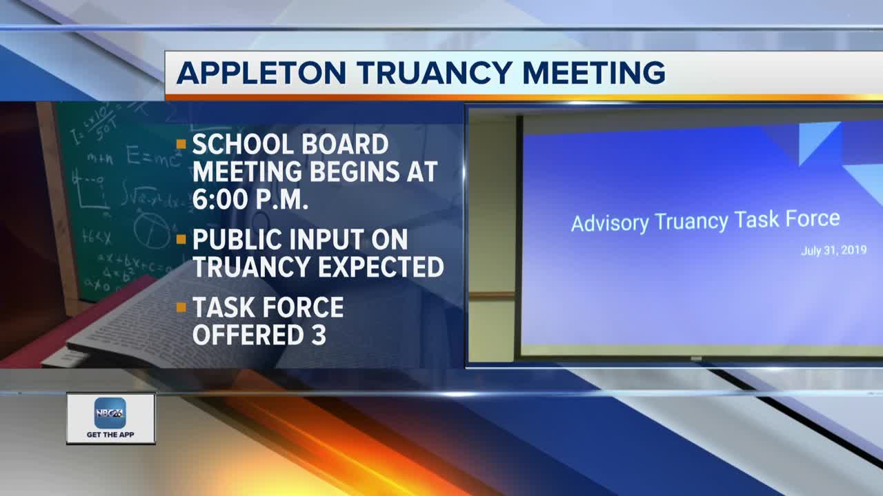 Appleton meeting over truancy