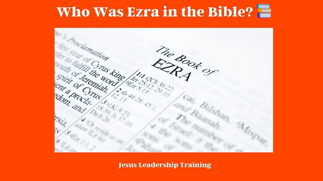 Who Was Ezra in the Bible? 📚