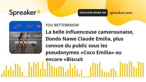 La belle influenceuse camerounaise, Ilondo Nawe Claude Emilia, plus connue du public sous les pseudo