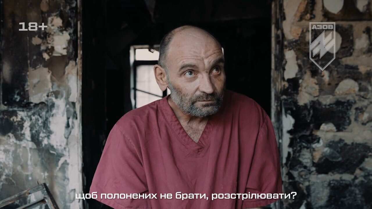 Azov captured a Russian Nazi who shot captured Ukrainian soldiers in New York settlement