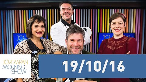 Morning Show - edição completa - 19/10/16