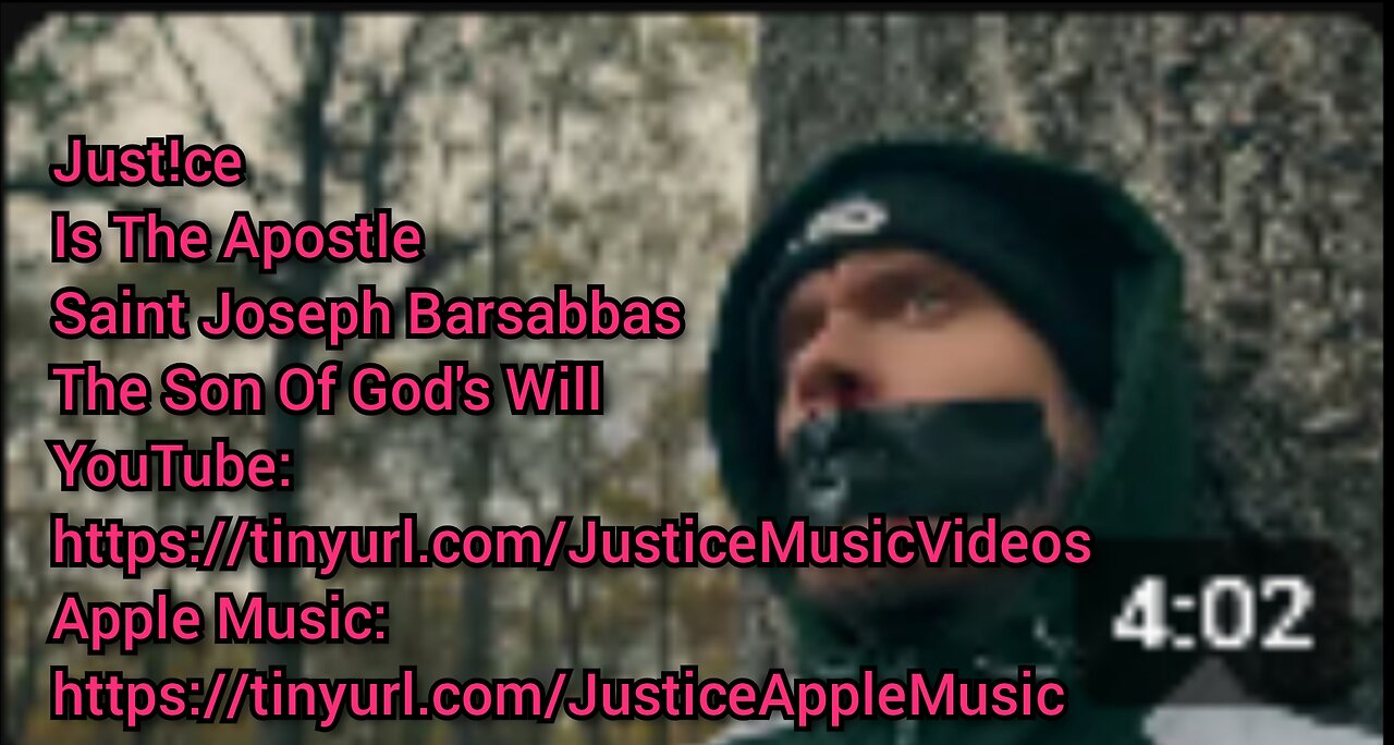 Just!ce Is The Apostle Joseph Barsabbas aka. Justus Of Eleutheropolis