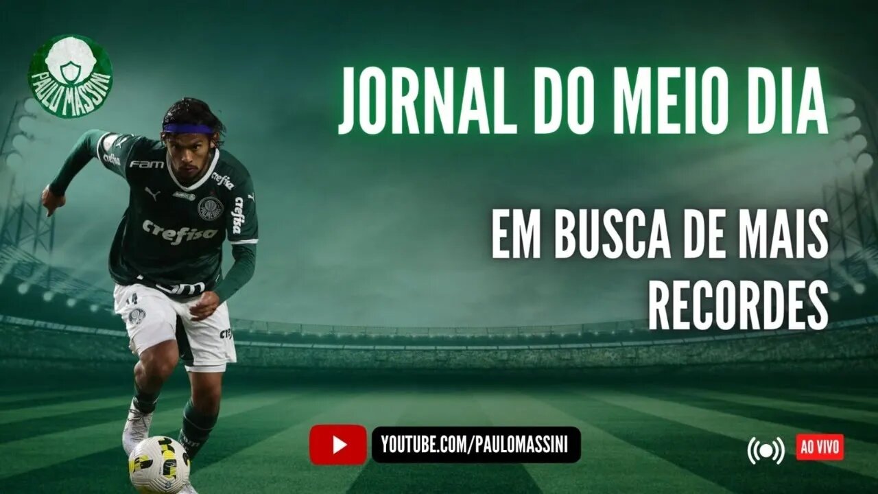 JORNAL DO MEIO-DIA - AO VIVO! INFORMAÇÕES DE CUIABÁ X PALMEIRAS - BRASILEIRO 2022