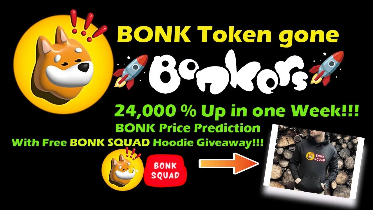 Bonk Token Backed By Solana Has Rallied Over 20,000% In One Week! Price Prediction With A Freebie!
