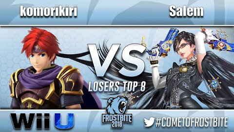2GG | komorikiri (Roy) vs. Liquid | MVG | Salem (Bayonetta) - Wii U Losers Eighths - Frostbite 2018
