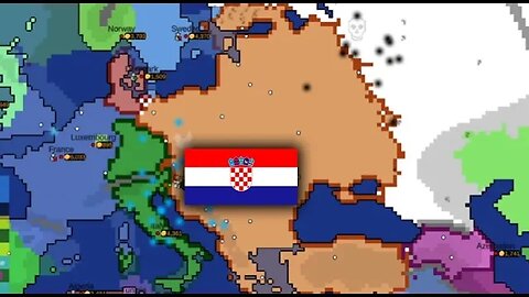 Trying to conquer the world with Croatia (Modern Day) - Ages Of Conflict World War Simulator