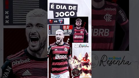 O Flamengo, o malvadão do futebol, está pronto para enfrentar o Fortaleza!