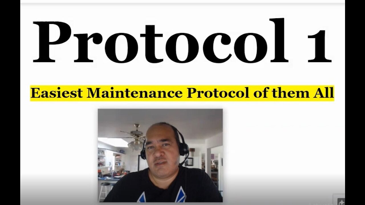 Protocol 1: The Easiest Protocol of all with Chlorine Dioxide (Maintenance & Prophylactic)