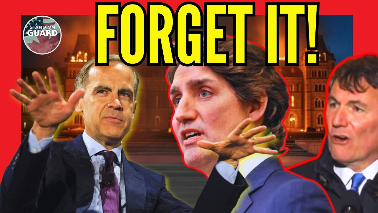 Carney Not Getting Aboard Trudeau's Sinking Ship | Stand on Guard