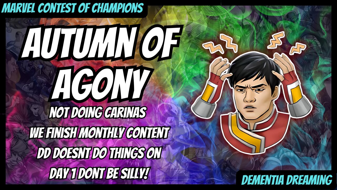 Not Doing New Carina Challenges! | Autumn Of Agony And Monthly Content!