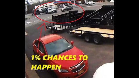 Car crash compilation 0.0001% chance of happening