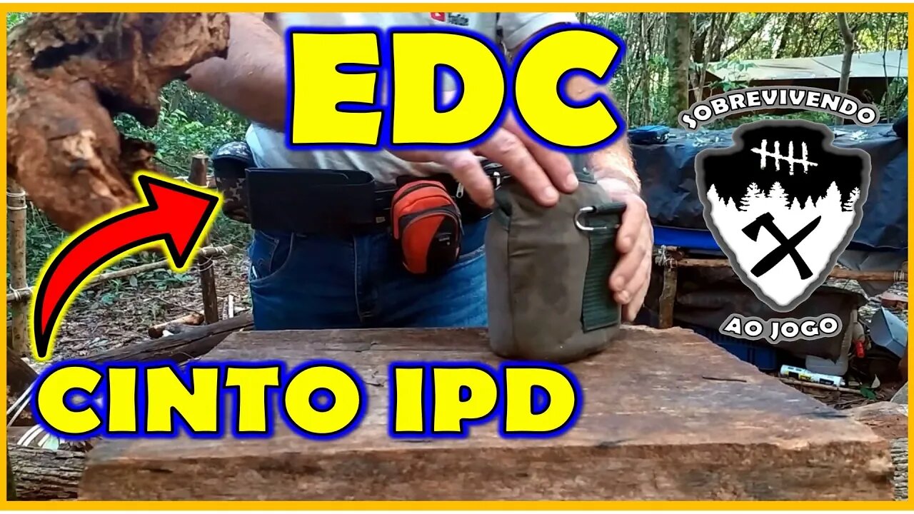 🧰IPD no CINTO, meu EDC atualizado 2022🛡️