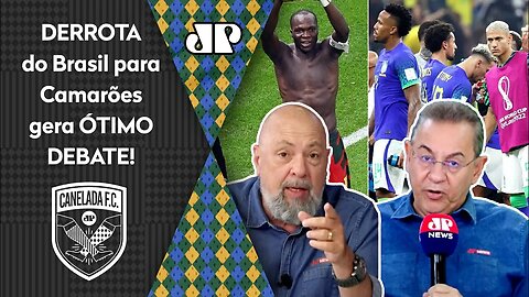 "É BOM PRA BAIXAR A BOLA! FICOU CLARO que o Brasil contra Camarões..." DERROTA na Copa gera DEBATE!