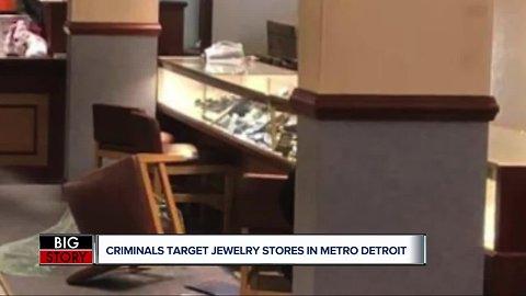 Jewelry smash and grabs now up to 3 in Metro Detroit, maybe more