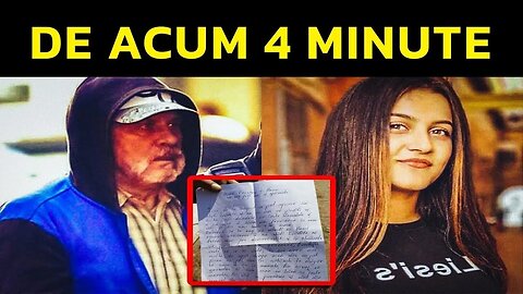 🔴 AM PRIMIT VESTEA CUMPLITĂ