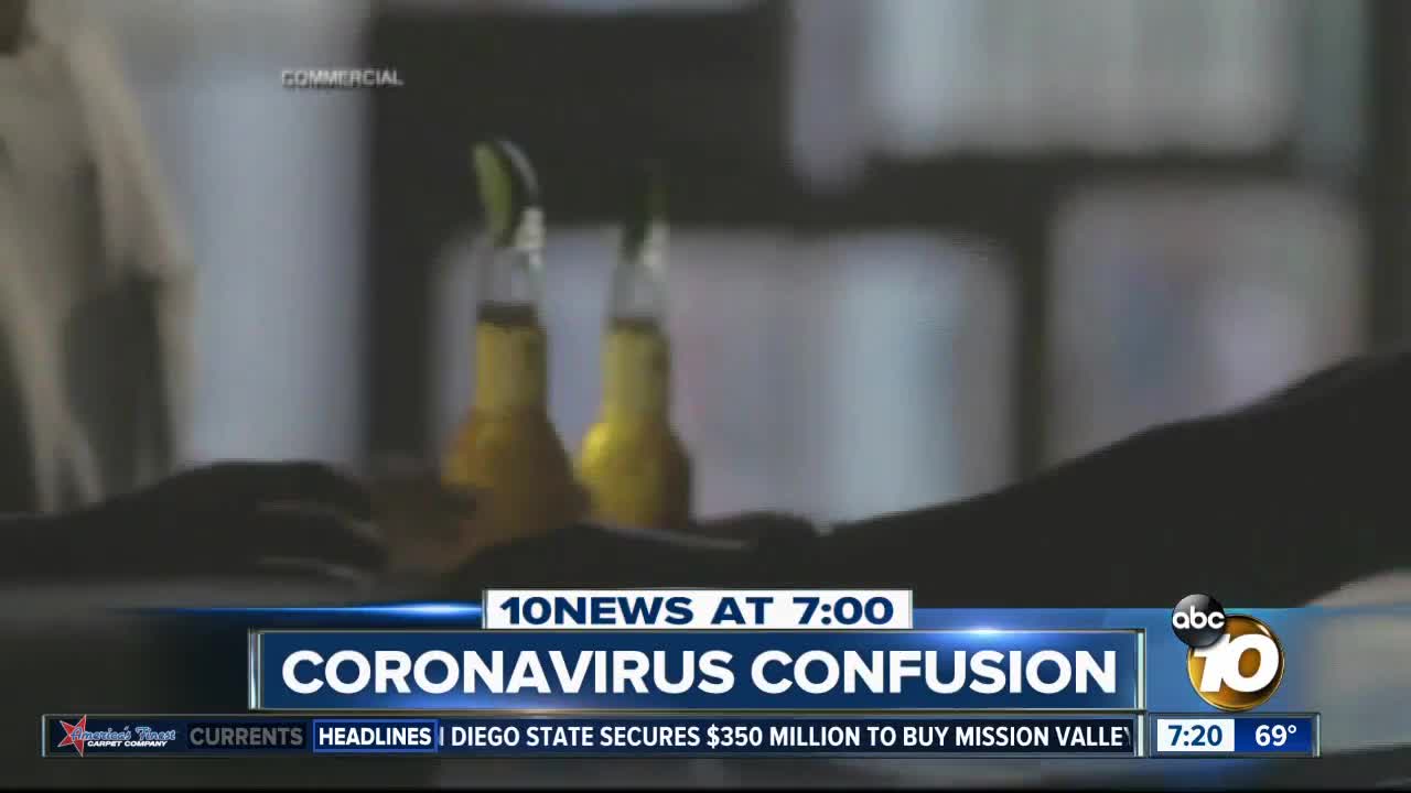 People believe coronavirus is linked to Corona beer?