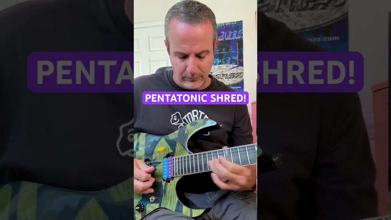 Pentatonic Shred FUN!! 🎸🎸🎸