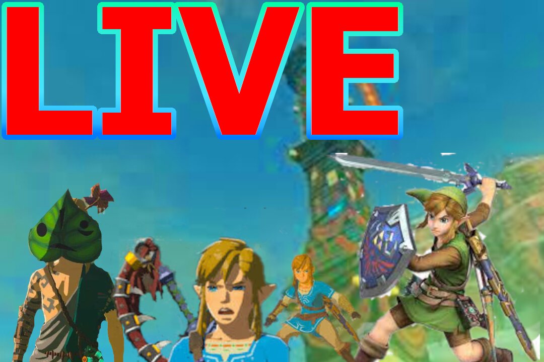 *LIVE* Zelda Tears of the Kingdom. This game is too fun.