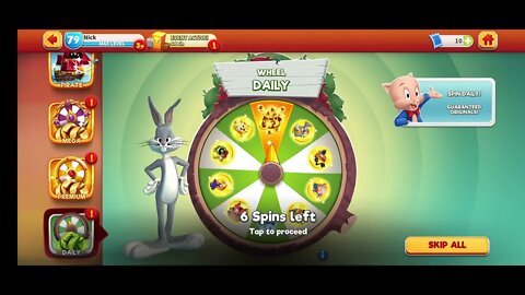 2 x 700+ piece Jackpots!! Daily Wheel - Looney Tunes World of Mayhem - Subscribe for more