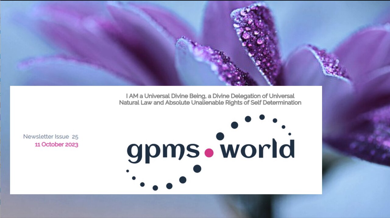 Gpms.world Nesletter No 25, October 11, 2023