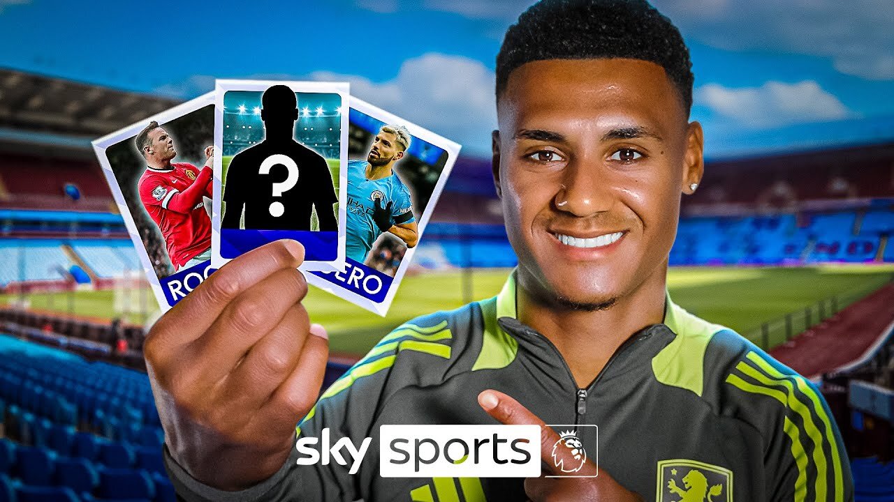 “He’s the BEST to have played in the Premier League” | The Sticker Book Challenge with Ollie Watkins