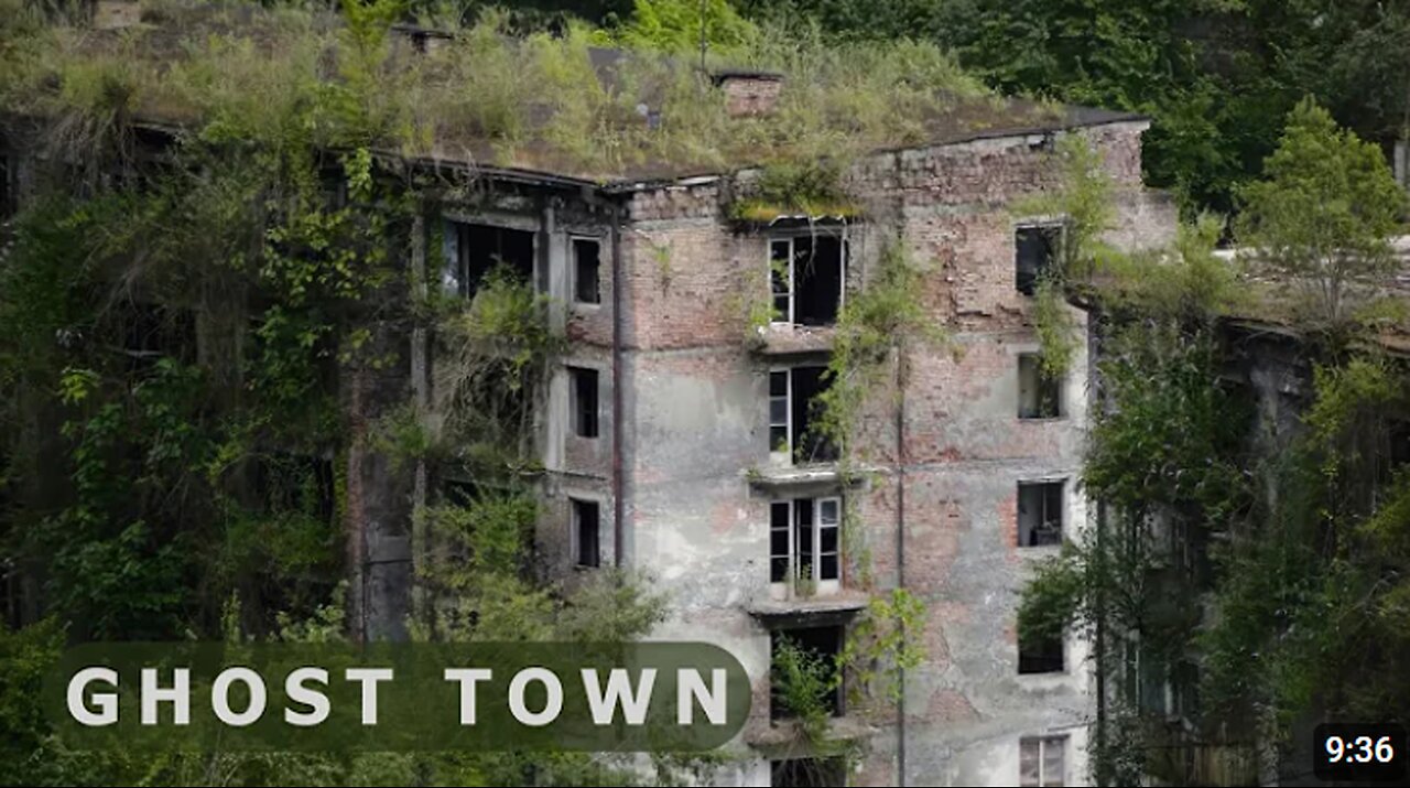 Journey to Akarmara: Exploring the Haunted Ghost Town in Abkhazia 👻🏚️🌲