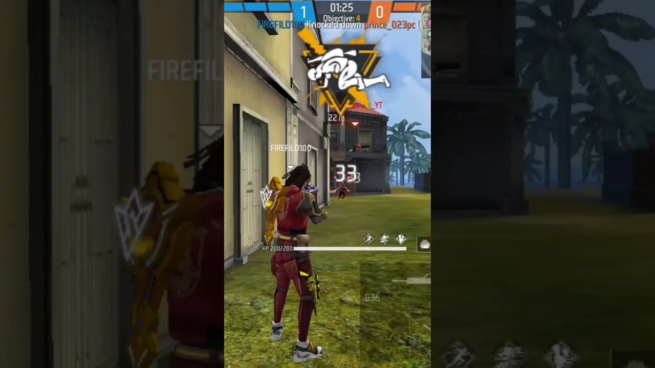 আমার বন্ধুকে মারার প্রতিশোধ নিলাম।#shorts #firefild100