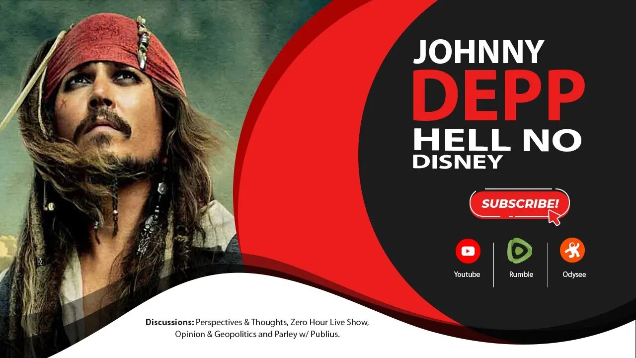 Johnny Depp, TELLs DISNEY that turned there back on him, to GO pound SAND over 20Million dollars!