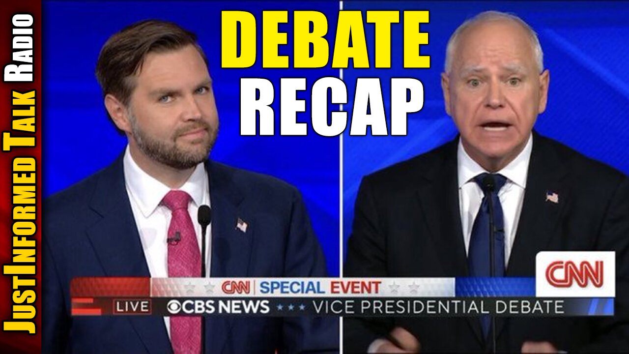 VP Debate Reveals Insane Truth About Tim Walz/China Connection As CBS "Fact Check" Fails!