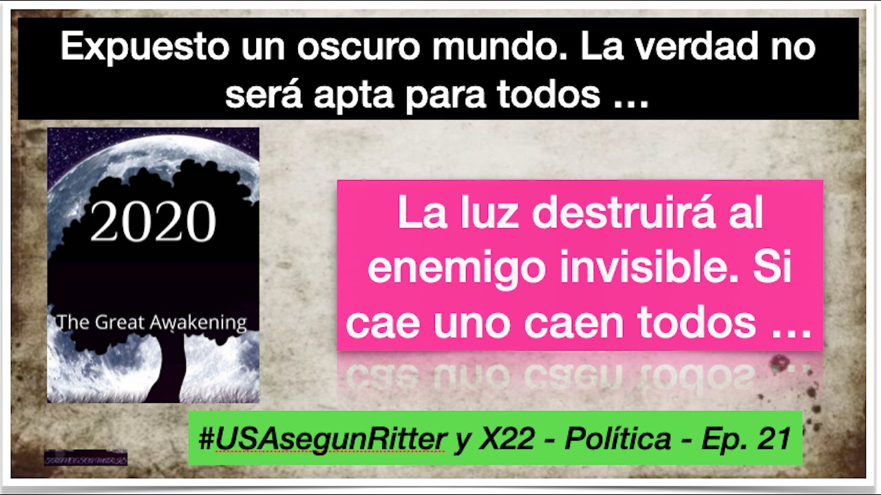 #USAsegunRitter y X22 - Política - Ep. 21