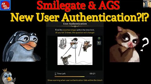 Smilegate & AGS' New User Authentication?!? Find the "Inverted Shape"? I'm so Confused...