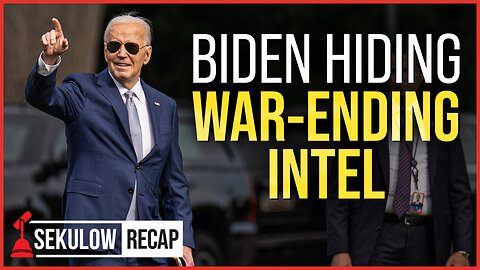 Biden Hiding War-Ending Intel From Israel