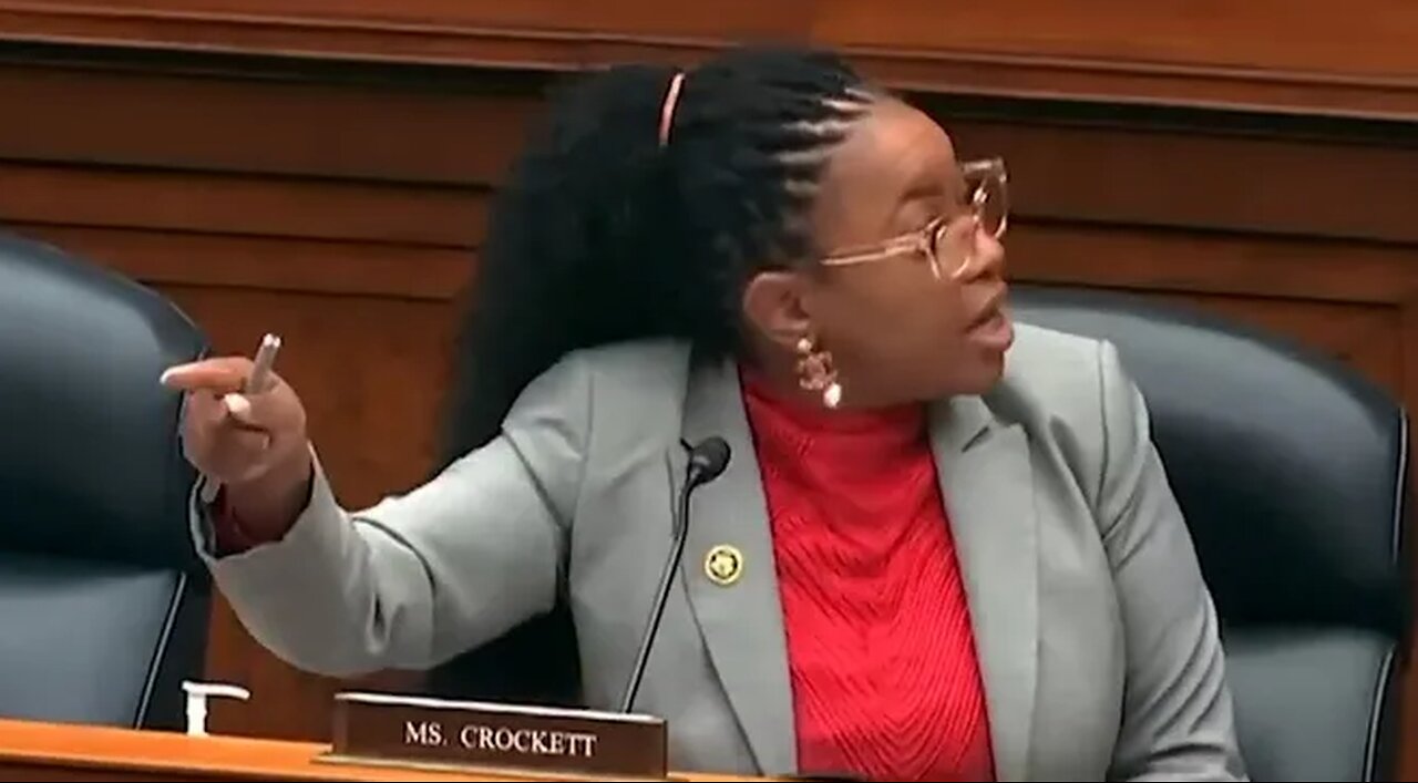 Jasmine Crockett Proves the Monkey Experiment as a Law!!!!!!!
